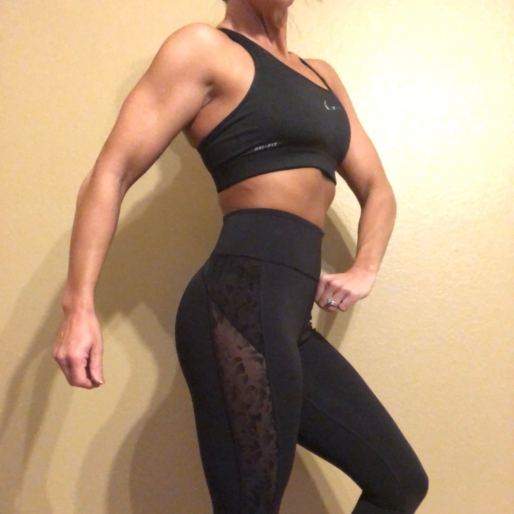 Lululemon High Waisted Lace Up Sides